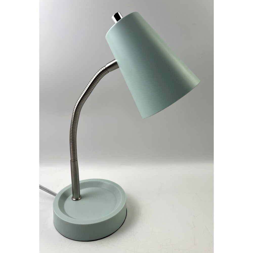 Intertek LED Desk Lamp Mint Green For Kids Room/Dorm/Shop/Studio